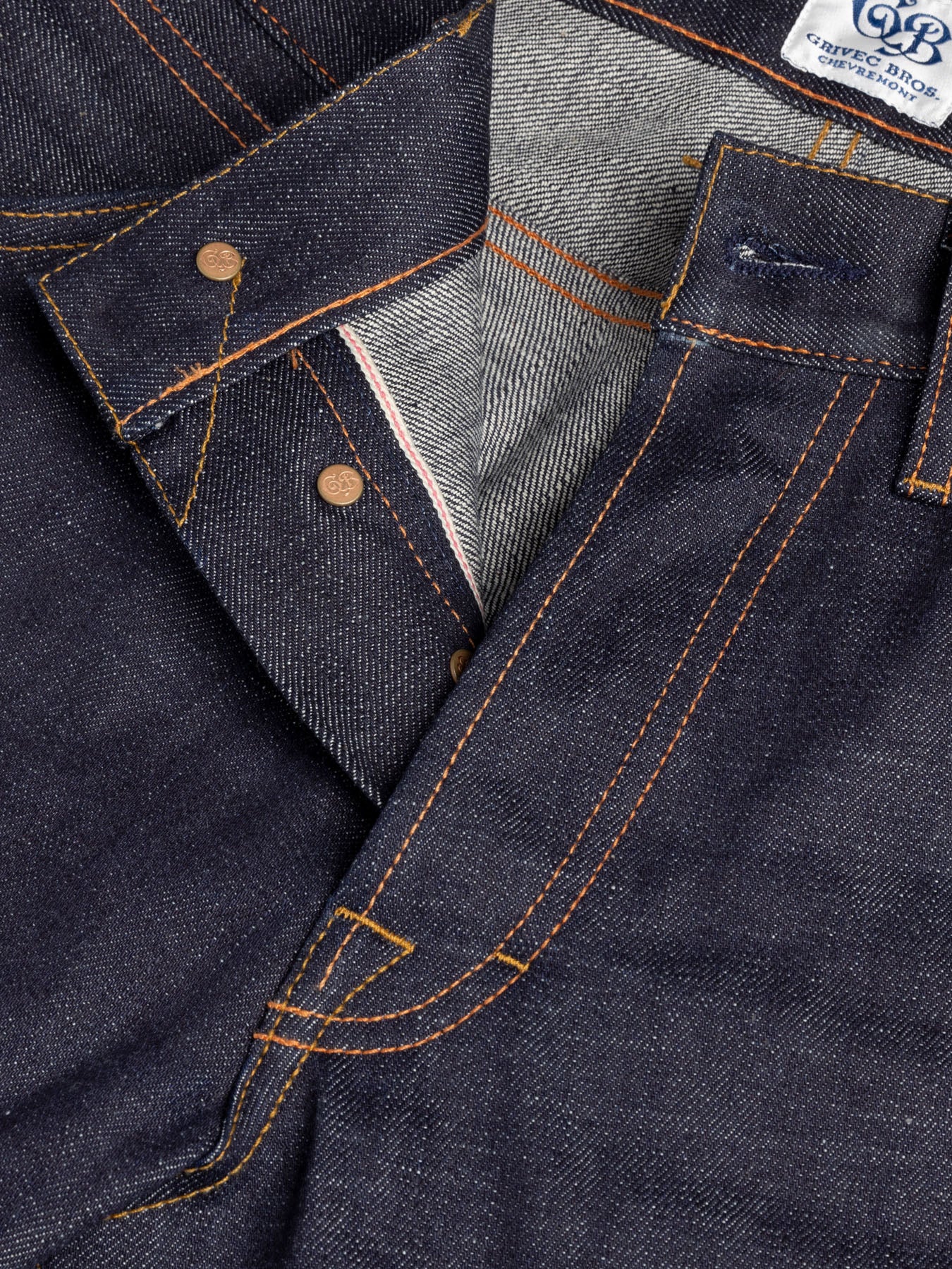 Bricker 14oz. Natural Indigo